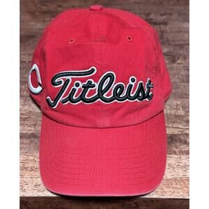 Titleist Embroidered Cincinnat Reds Logo Hat Cap Strapback